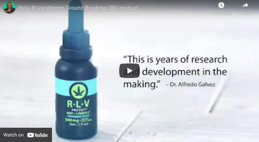 Reliv RLV and Hemp Ground Breaking CBD product